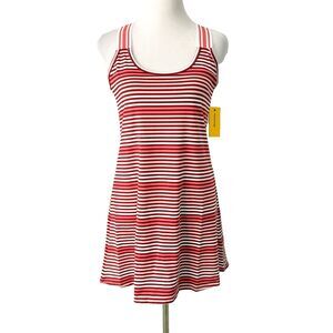 New Eleven Venus Williams Tennis Dress Size Medium Pickleball Racer Back Stripes
